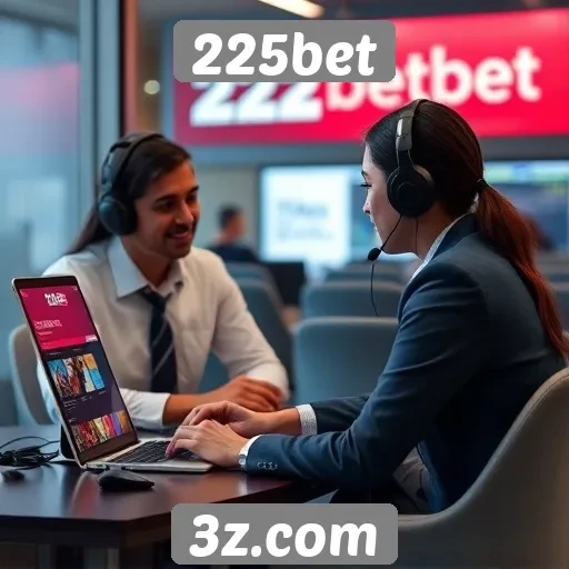 Atendimento ao cliente no 225bet
