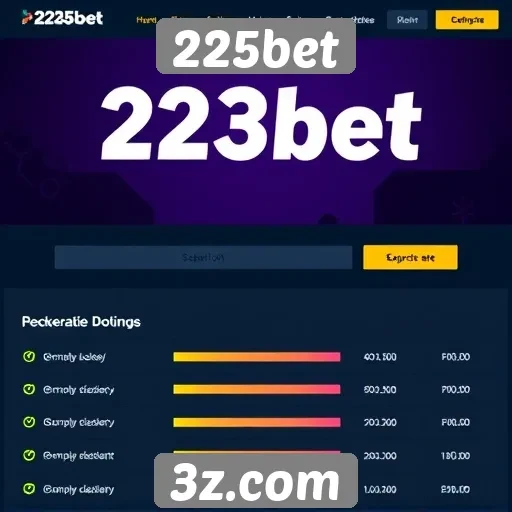 Avaliação da experiência do usuário no site 225bet